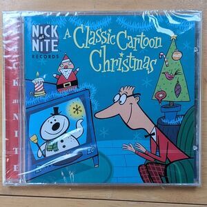 Vintage Nick At Nite A Classic Cartoon Christmas CD Sealed Various Artists OOP